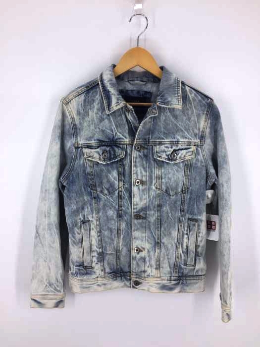 ZARA(ザラ) ウォッシュド デニムジャケット メンズ JPN：M