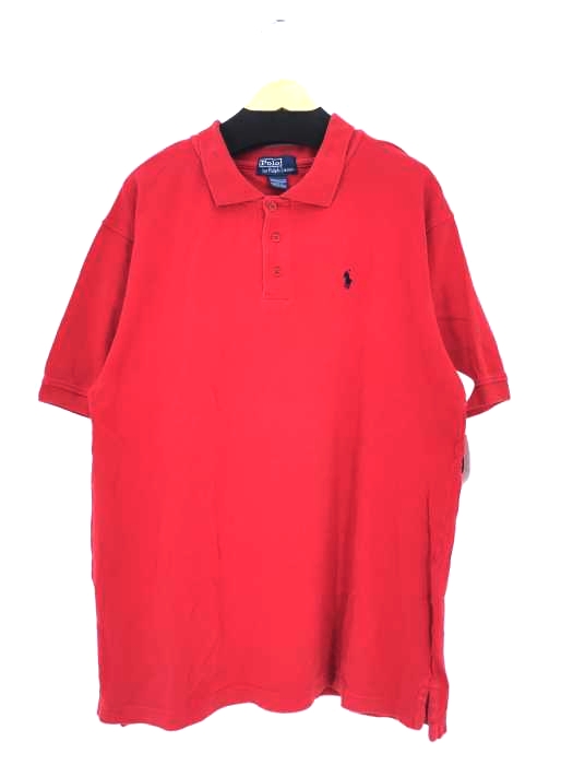 Polo by RALPH LAUREN(ポロバイラルフローレン) ポニー刺繍 コットンポロシャツ メンズ import:XL