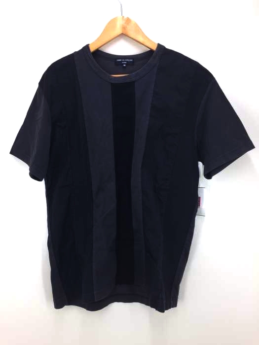 COMME des GARCONS HOMME(コムデギャルソンオム) AD2009 異素材切替Tシャツ メンズ JPN：M