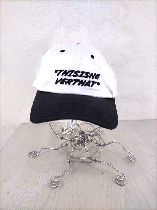 THIS IS NEVER THAT(ディスイズネバーザット) satin cap メンズ FREE