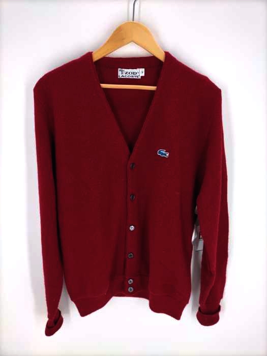 IZOD LACOSTE(アイゾッドラコステ) 70S 糸巻きタグ アクリルカーディガン メンズ JPN:M