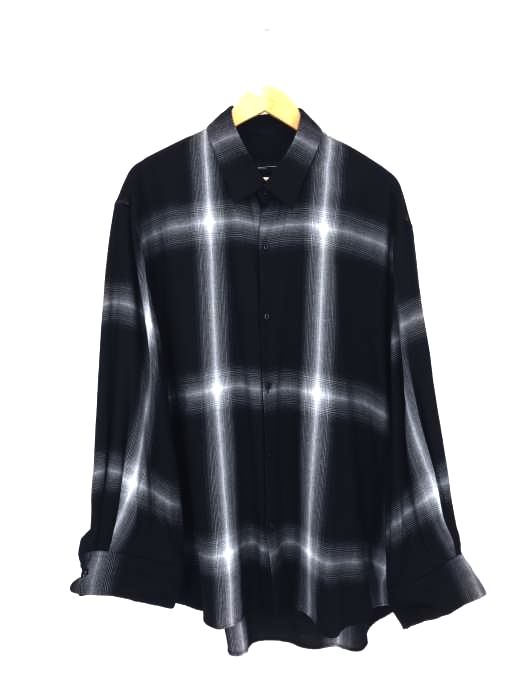 LAD MUSICIAN(ラッドミュージシャン) 19aw オンブレチェックビックシャツ メンズ JPN：46