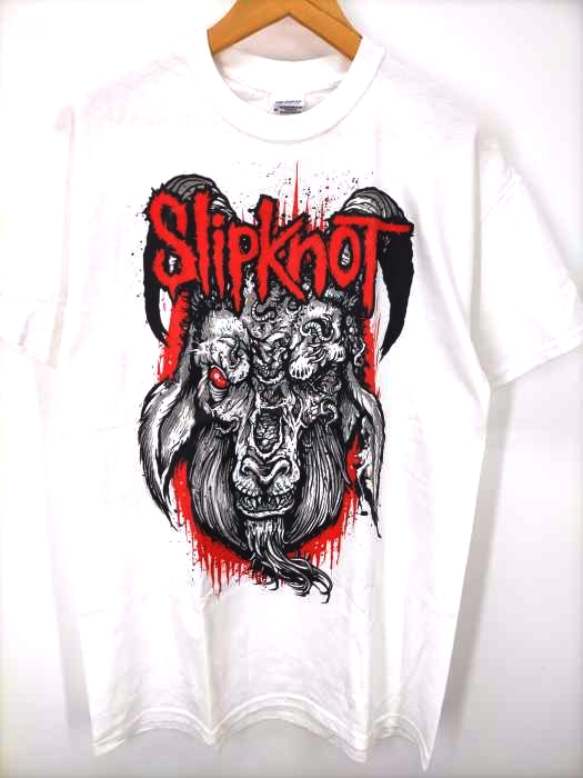 USED古着(ユーズドフルギ) GILDANボディ SLIPKNOT KNOT FEST 2014 JAPAN TEE メンズ  M
