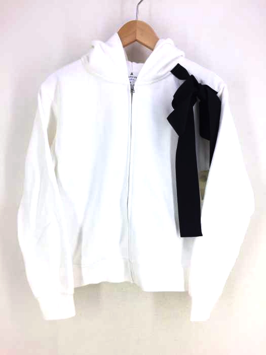 LANVIN en Bleu(ランバンオンブルー) リボンモチーフパーカー レディース  38