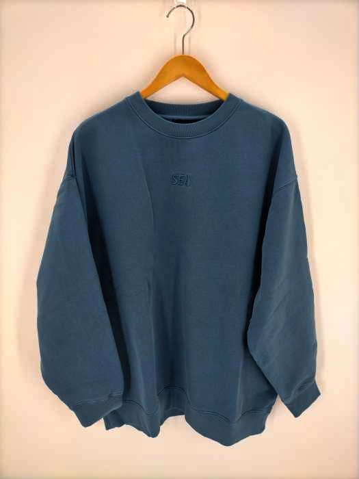 WIND AND SEA(ウィンダンシー) sea PIGMENT-DYE CREW NECK メンズ JPN：XL