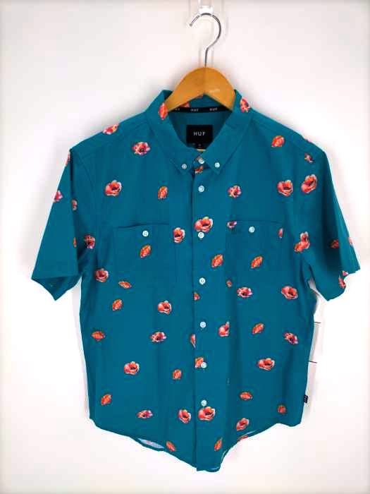 HUF(ハフ) 花柄 BD半袖シャツ メンズ JPN：M