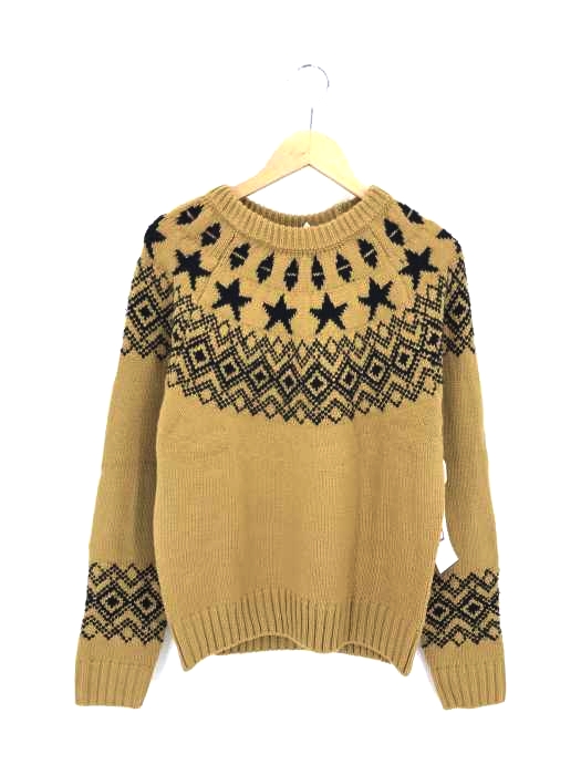 AZUL by moussy(アズールバイマウジー) FAIR ISLE STAR KNIT メンズ  S