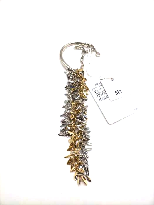 SLY(スライ) METAL CHARM BRACELET レディース  FREE