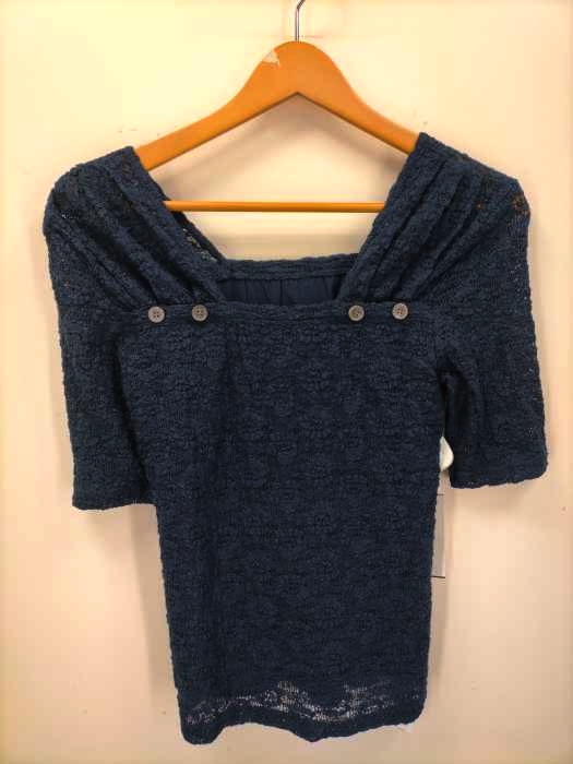 マウジー moussy SHOULDER TUCK LACE TOP レディース 1