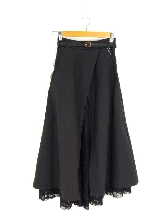 rienda(リエンダ) 21ss カバードレースJ/WフレアSK レディース JPN:S