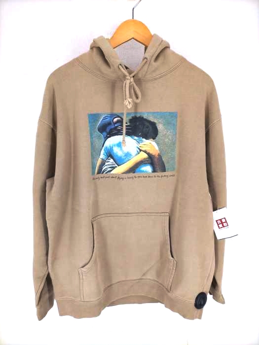iggy nyc(イギー ニューヨーク) プリントプルオーバーパーカー メンズ JPN：L
