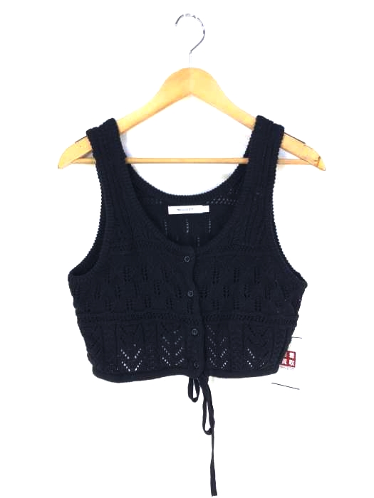 moussy(マウジー) CROPPED KNITTED ベスト レディース FEE