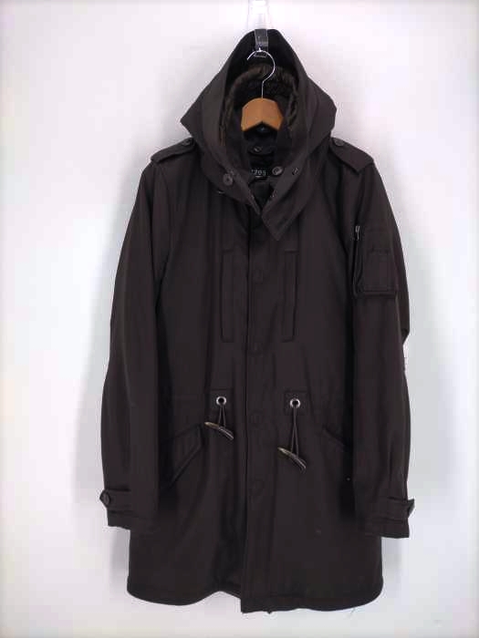 291295＝HOMME(291295オム) ライナー付きフーデッドモッズコート メンズ  2