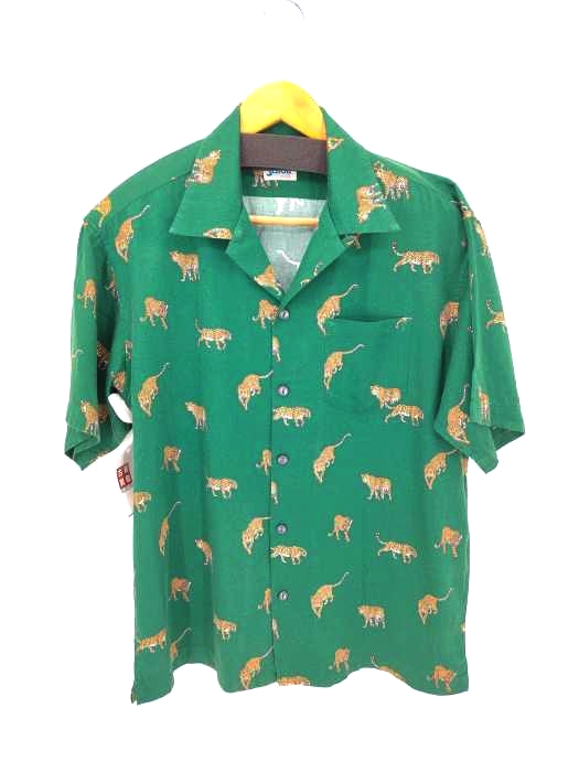Schott(ショット) HAWAIIAN SHIRT LEOPARD メンズ JPN：M