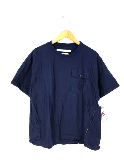 WHITE MOUNTAINEERING(ホワイトマウンテニアリング) サイドジップポケットTシャツ メンズ JPN：0
