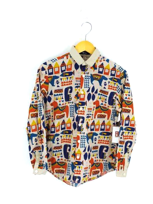 Ne-net(ネネット) 総柄シャツ レディース JPN：2