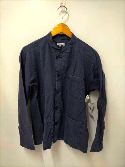 Engineered Garments(エンジニアードガーメンツ) コットンリネンバンドカラーシャツ メンズ JPN：M