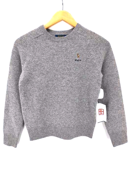 POLO RALPH LAUREN(ポロラルフローレン) ポニー刺しゅう カシミヤ混 ウールニット レディース import：M