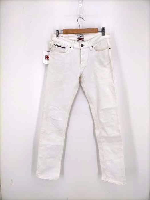 トミージーンズ tommy jeans SLIM SCANTON MADISON CLASSIC ホワイトデニム メンズ  30/32