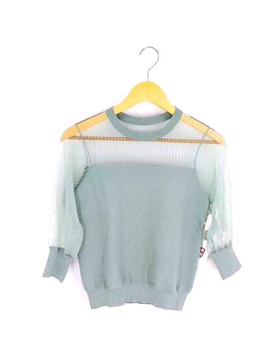 Diagram(ダイアグラム) シアーニットTOP レディース  2