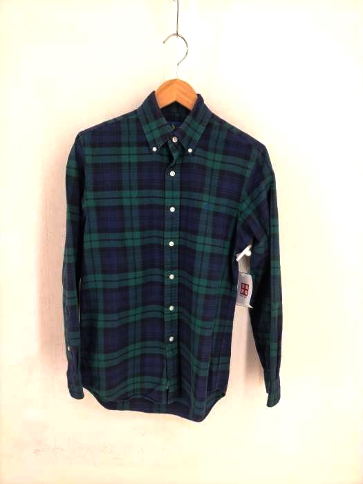 RALPH LAUREN(ラルフローレン) ブラックウォッチチェック柄ボタンダウンシャツ メンズ JPN：XS