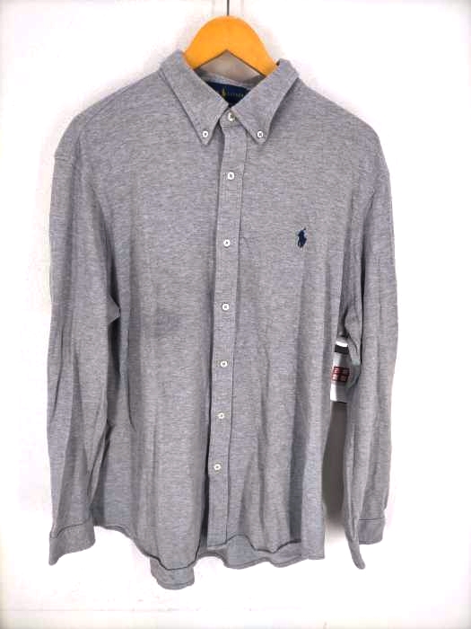 ラルフローレン RALPH LAUREN FEATHERWEIGHT MESH ボタンダウンシャツ メンズ JPN：XL