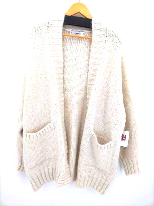 ザラ ZARA モヘア混アクリルニット レディース JPN：S