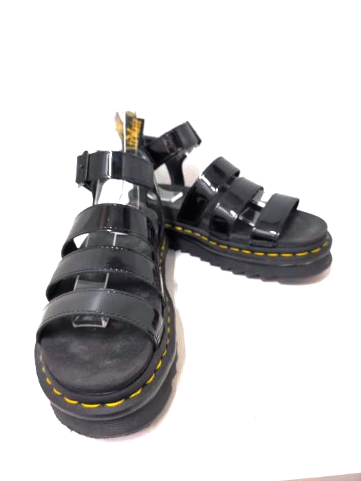 ドクターマーチン Dr.Martens BLAIRE エナメルサンダル シャークソール メンズ US：7