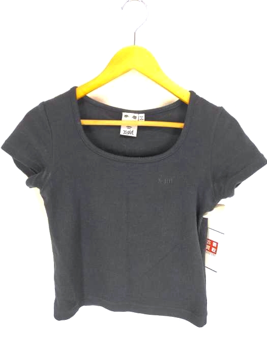 エックスガール X-girl CROSS JACQUARD S/S TOP レディース JPN：S