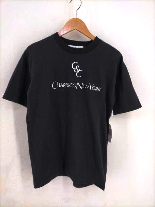 チャリアンドコー chari&co 刺繍半袖Tシャツ メンズ JPN：S