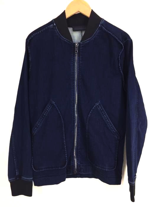 ディーゼルブラックゴールド DIESEL BLACK GOLD ストレッチデニムブルゾン メンズ  S