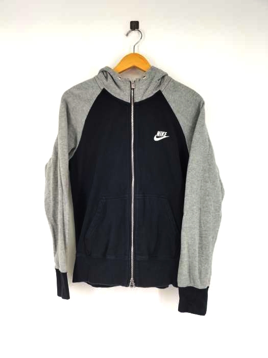 ナイキ NIKE ラグラン切替プリントジップパーカー メンズ JPN：S