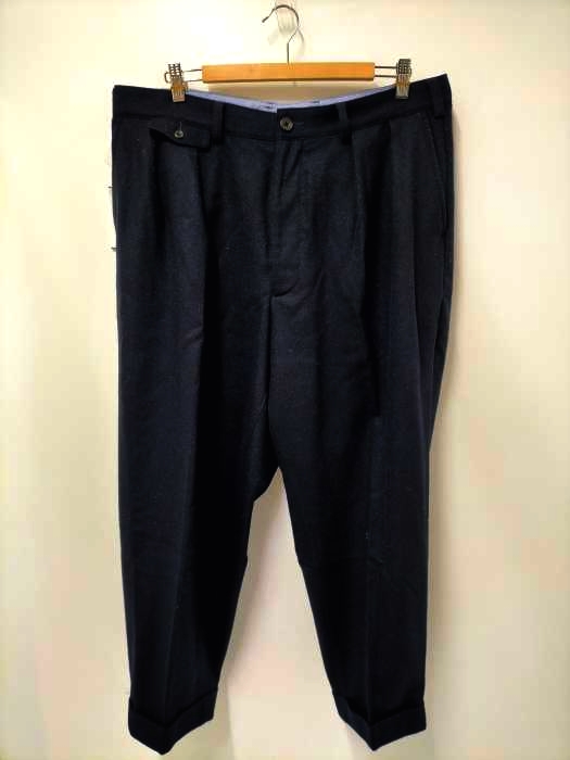 ビームス BEAMS 19AW 2プリーツ フランネル パンツ メンズ JPN：XL