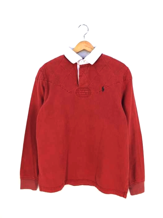 ポロバイラルフローレン Polo by RALPH LAUREN CUSTOM FIT ポニー刺繍 ラガーシャツ メンズ import:M
