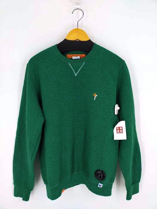 スタジオセブン STUDIO SEVEN 7Cross Sweat Shirt メンズ import：M