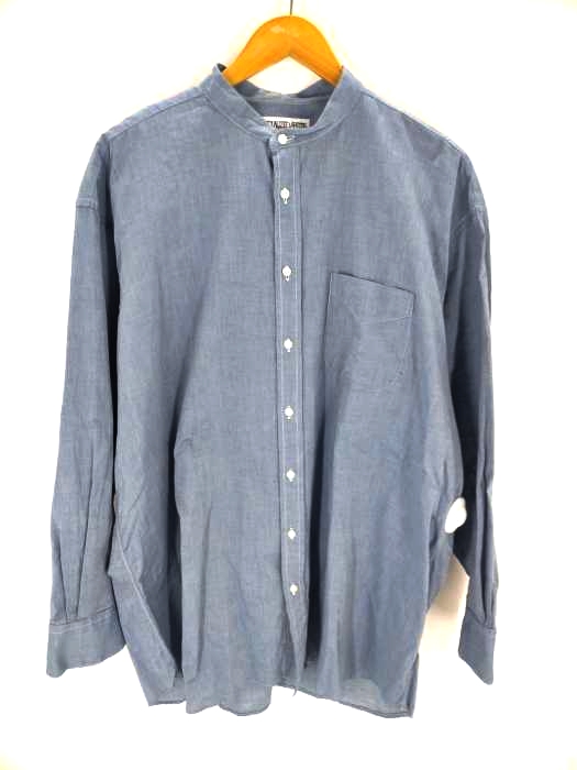 インディヴィジュアライズドシャツ individualized shirts USA製 バンドカラーシャツ メンズ JPN：L