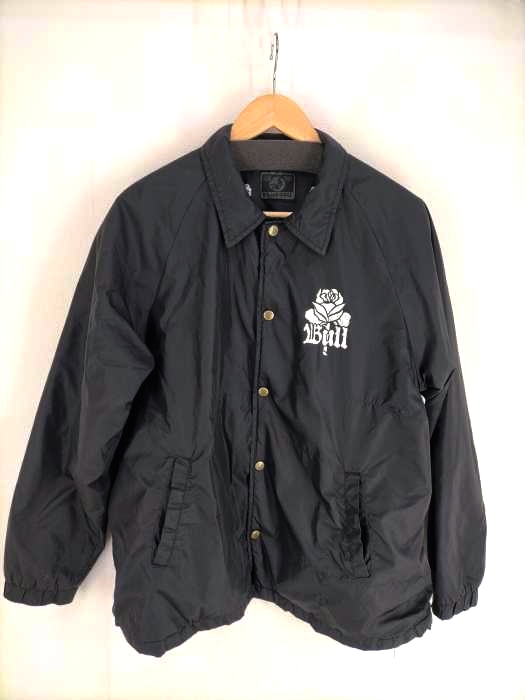 ユーズドフルギ USED古着 {{JOHNNY SPADE}} 裏ボアプリントコーチジャケット メンズ JPN：S