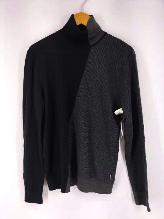 アルマーニエクスチェンジ ARMANI EXCHANGE COLORBLOCKED WOOL-BLEND TURTLENECK メンズ import：M