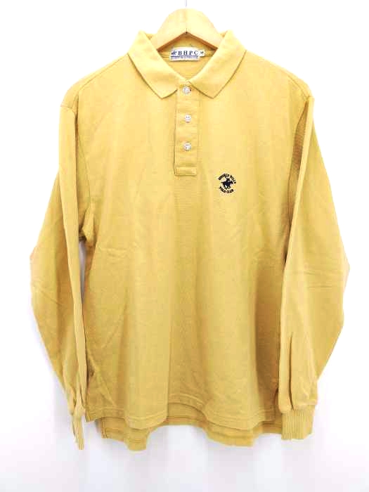 ビバリーヒルズポロクラブ BEVERLY HILLS POLO CLUB ロゴ刺繍ポロシャツ メンズ JPN:M