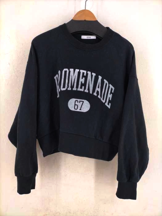 ジャーナルスタンダードレリューム JOURNAL STANDARD relume 21AW カレッジスウェット レディース FREE