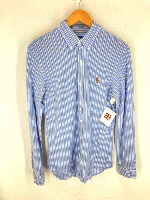 RALPH LAUREN(ラルフローレン) KNIT OXFORD ポニー刺繍ボタンダウンシャツ メンズ JPN：M