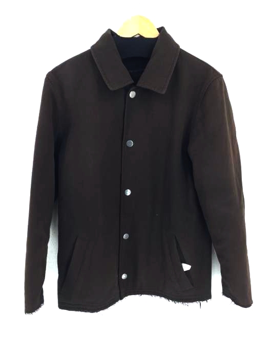 COMME des GARCONS HOMME(コムデギャルソンオム) 00s 田中オム ナイロンタフタ×ウール リバーシブルコーチジャケット メンズ JPN：S