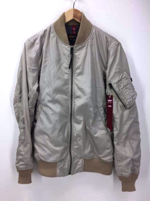 ALPHA INDUSTRIES(アルファインダストリーズ) MA-1 フライトジャケット メンズ JPN：M