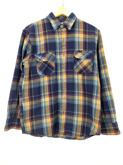 Sears(シアーズ) チェックシャツ メンズ import：M 15－15 1/2