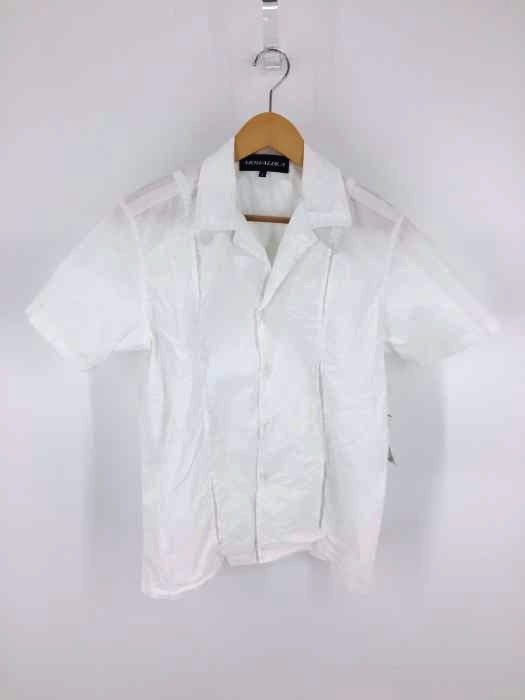 USED古着(ユーズドフルギ) MOWALOLA スリット半袖シャツ メンズ JPN：S