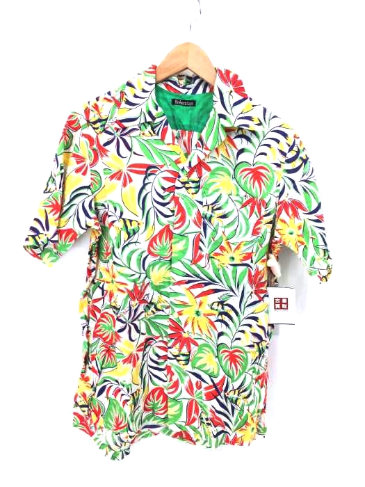 BOHEMIANS(ボヘミアンズ) リーフ フィッシュ オープンカラーシャツ メンズ JPN:3