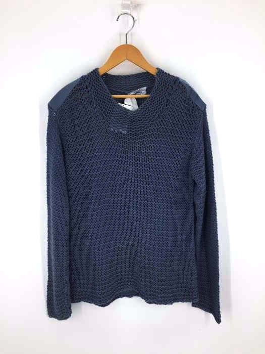 GENERAL RESEARCH(ジェネラルリサーチ) 2001AW STRING SWEATER AIR TRAPPED KNIT ショルダーパッチ ローゲージニット メンズ FREE