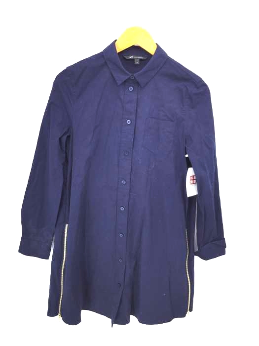 ARMANI EXCHANGE(アルマーニエクスチェンジ) 裾ジップシャツワンピース レディース US:4