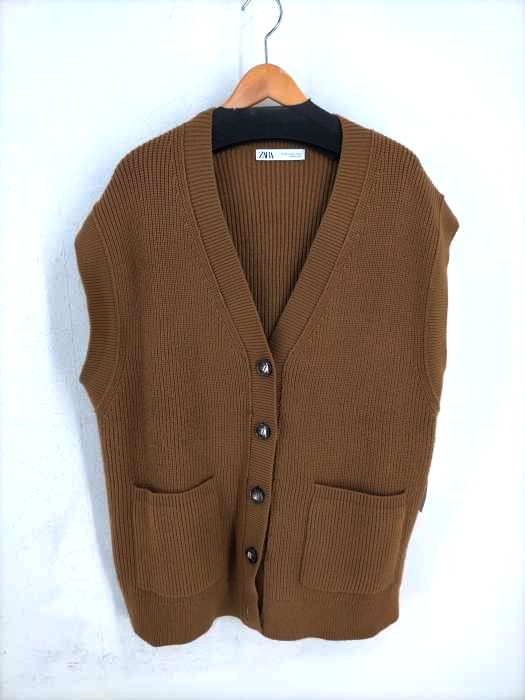 ZARA(ザラ) ニットベスト レディース JPN：XL