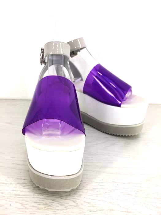 LAGUA GEM(ラグアジェム) CLEAR PLAT FORM SANDAL レディース  S